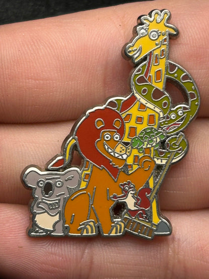 2006 - Samson, Benny, Larry, Bridget, Nigel, and Donald the Turtle - In the Wild - Disney Pin
