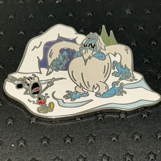 2024 - Mickey Mouse and Yeti - Mickey Shorts - WDW - Pin