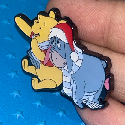 Loungefly - Pooh and Eeyore in Santa Hat - Christmas - Disney Pin