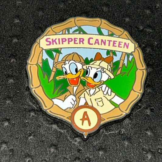 2024 - Daisy and Donald - Jungle Cruise - Skipper Canteen - Adventureland - WDW - Mystery Pin