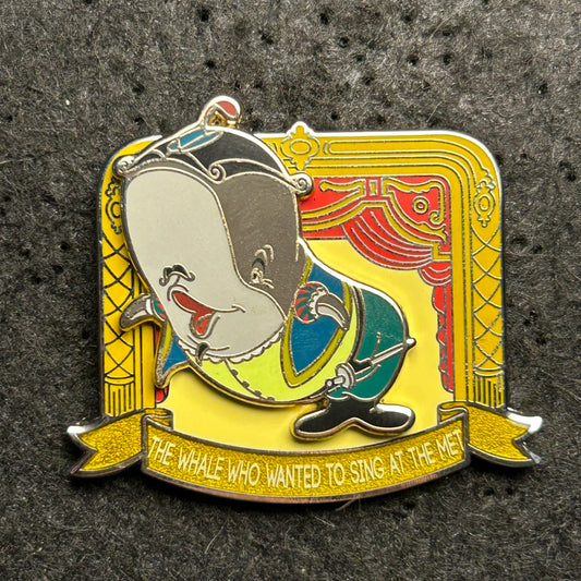 2022 - Willie the Whale - Who Wanted To Sing At The Met - LE 3,000 - Disney Pin