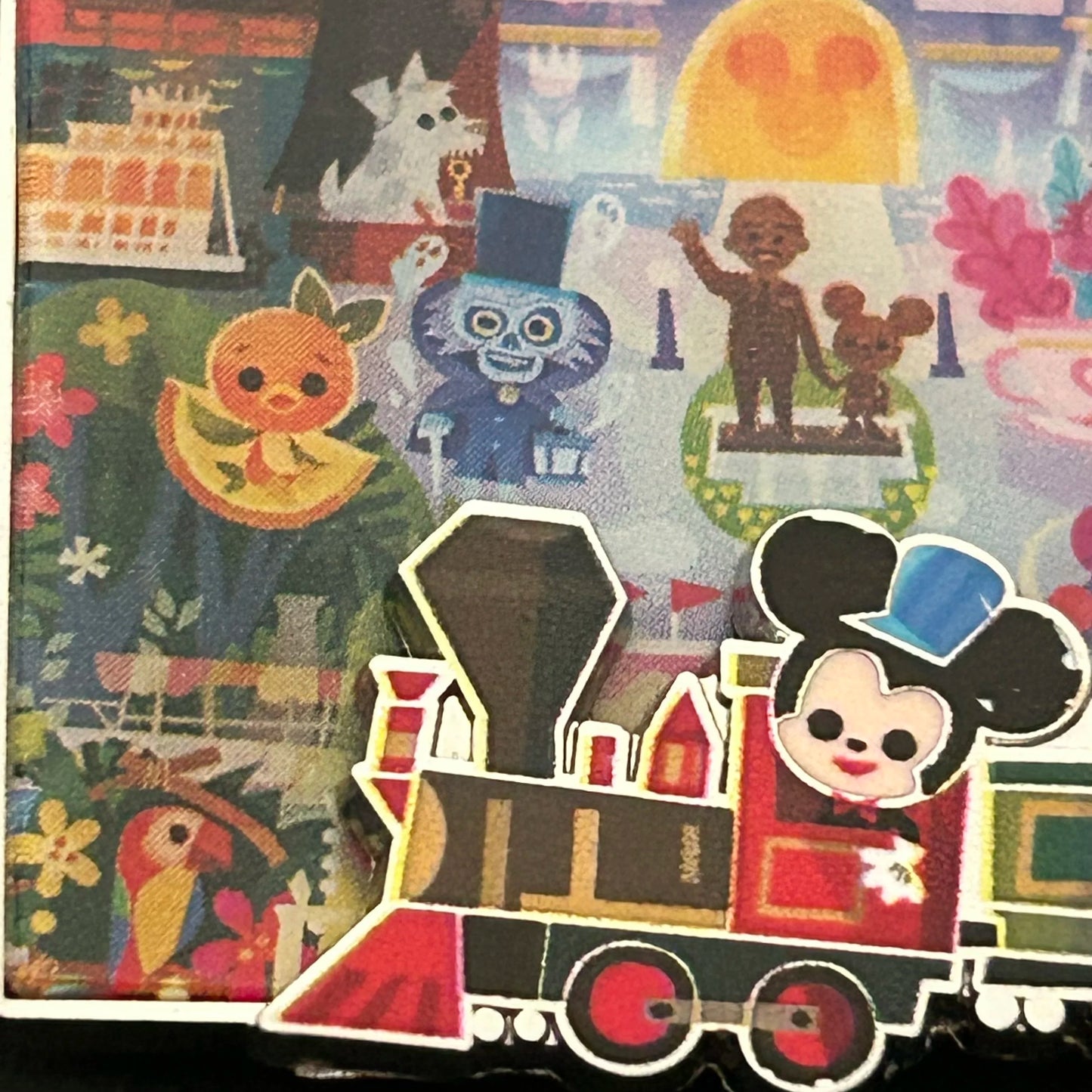 2023 - Mickey and Pluto on Train - Joey Chou - Disney Pin