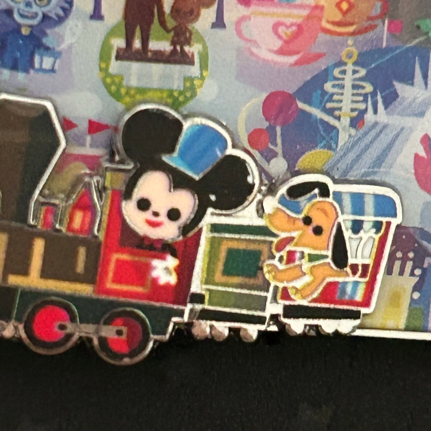 2023 - Mickey and Pluto on Train - Joey Chou - Disney Pin