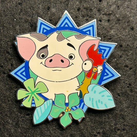 2019 - Pua and Hei Hei - Moana - Disney Pin