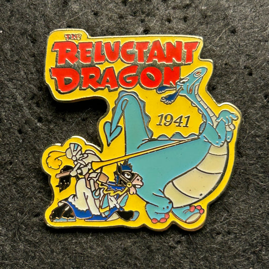 2000 - The Reluctant Dragon - Countdown to Millennium- Disney Pin