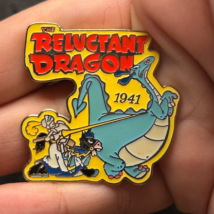2000 - The Reluctant Dragon - Countdown to Millennium- Disney Pin