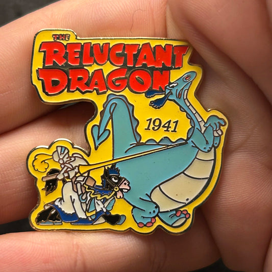 2000 - The Reluctant Dragon - Countdown to Millennium- Disney Pin