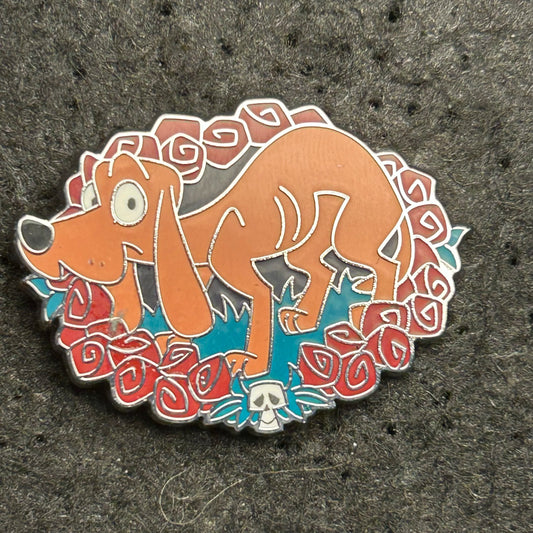2024 - Dog - Haunted Mansion - Rose Portrait - Mystery Pin