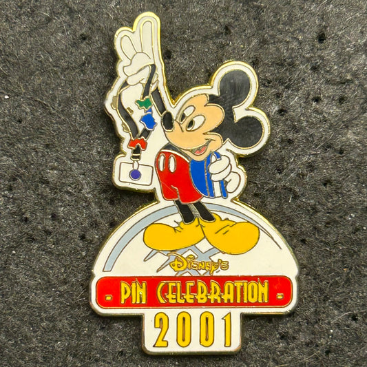 2001 - Mickey Mouse - Pin Celebration - EPCOT - WDW - Disney Pin