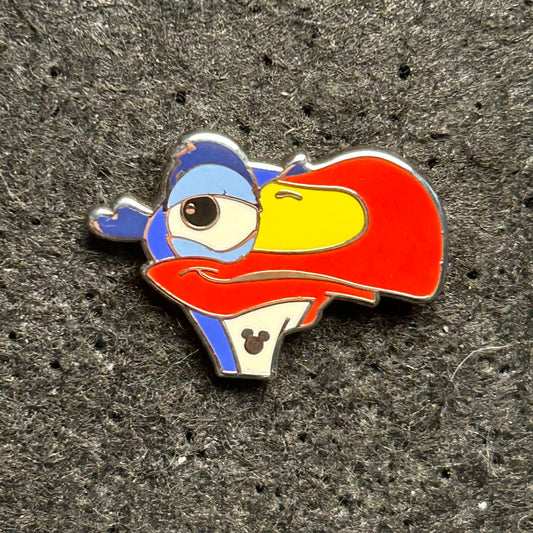 2020 - Zazu Head - Lion King - Hidden Mickey Pin