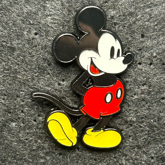 Mickey Mouse - 1935 Style - Black Eyes and Classic Pose - Disney Pin