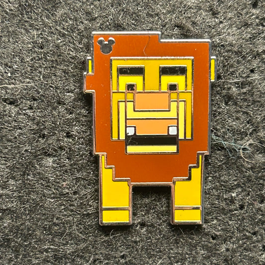 2019 - Simba - Hidden Mickey - Pixel - Disney Pin