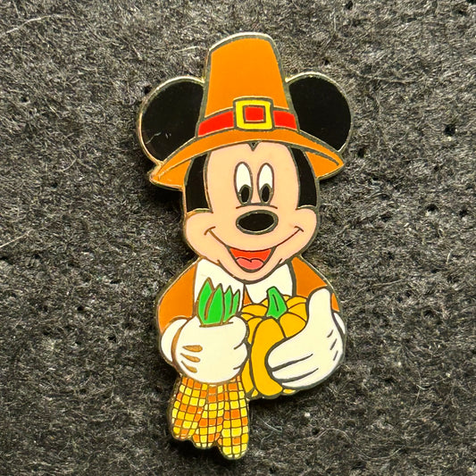2003 - Mickey Mouse - Pilgrim with Corn - DLR - LE 1,500 - Disney Pin