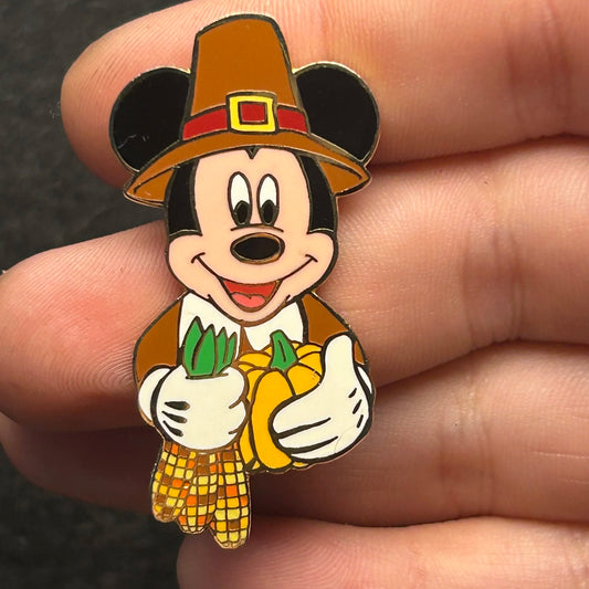 2003 - Mickey Mouse - Pilgrim with Corn - DLR - LE 1,500 - Disney Pin