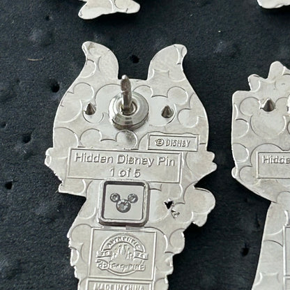 FULL SET - 2024 - Villains - Hidden Disney - WDW - Mystery Pins