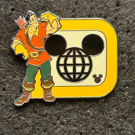 2025 - Gaston - Beauty and the Beast - 25 Years - Hidden Disney - WDW - Pin