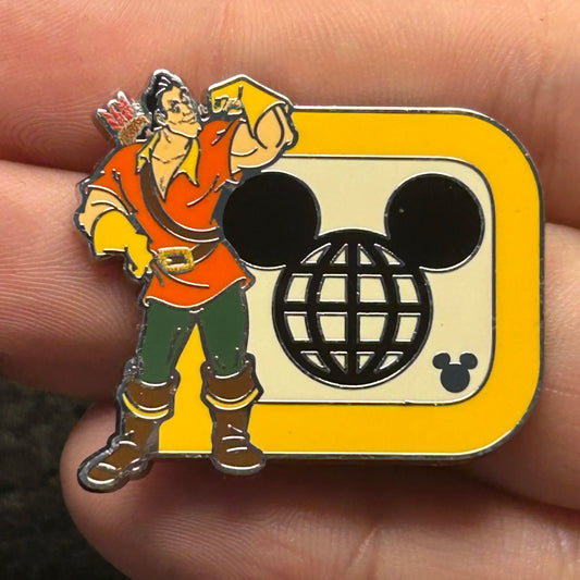 2025 - Gaston - Beauty and the Beast - 25 Years - Hidden Disney - WDW - Pin