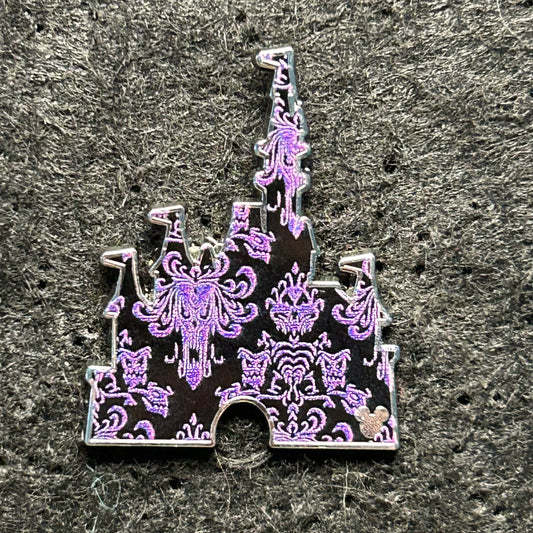 2025 - Haunted Mansion - Castle - 25 Years of Pin Trading - Disney Pin
