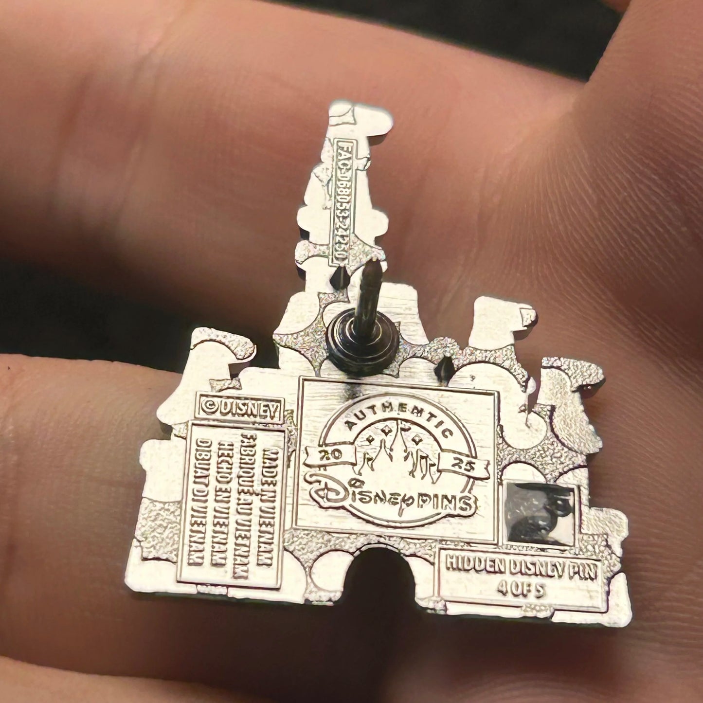2025 - Haunted Mansion - Castle - 25 Years of Pin Trading - Disney Pin