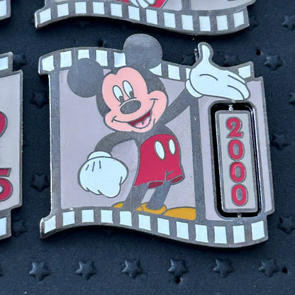 SET - 2000 - Mickey Mouse - Film Strips - Countdown to Millennium- Disney Pins