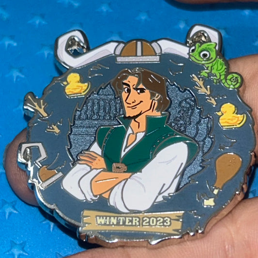 2023 - Flynn Ryder - Pascal - Snugly Duckling - LE 3,500 - Disney Pin