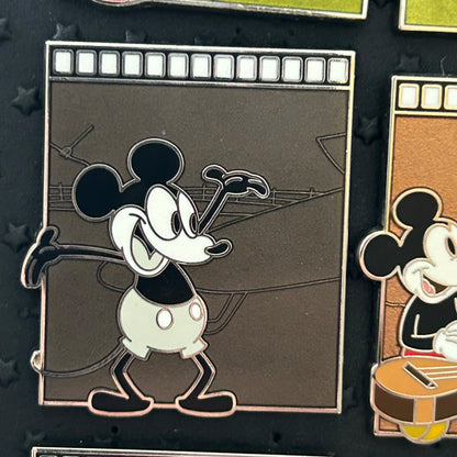 FULL SET - 10 Pins- Mickey and Minnie - 95 Magical Years - Film Strip - LR - Mystery Collection