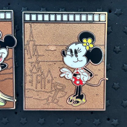 FULL SET - 10 Pins- Mickey and Minnie - 95 Magical Years - Film Strip - LR - Mystery Collection
