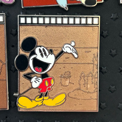 FULL SET - 10 Pins- Mickey and Minnie - 95 Magical Years - Film Strip - LR - Mystery Collection