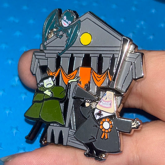 2022 - Mayor Of Halloween Town - Bat Kid and Mr Hyde - NBC - Disney Pin