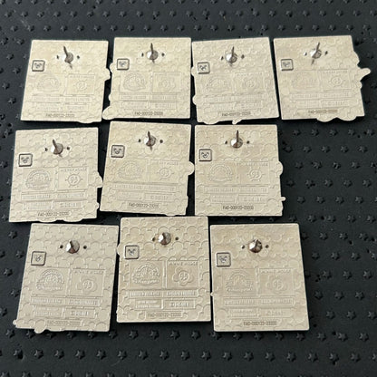 FULL SET - 10 Pins- Mickey and Minnie - 95 Magical Years - Film Strip - LR - Mystery Collection