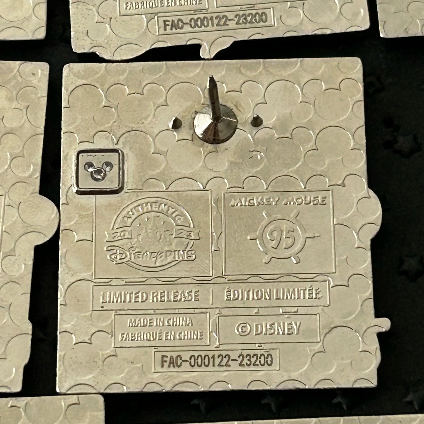 FULL SET - 10 Pins- Mickey and Minnie - 95 Magical Years - Film Strip - LR - Mystery Collection