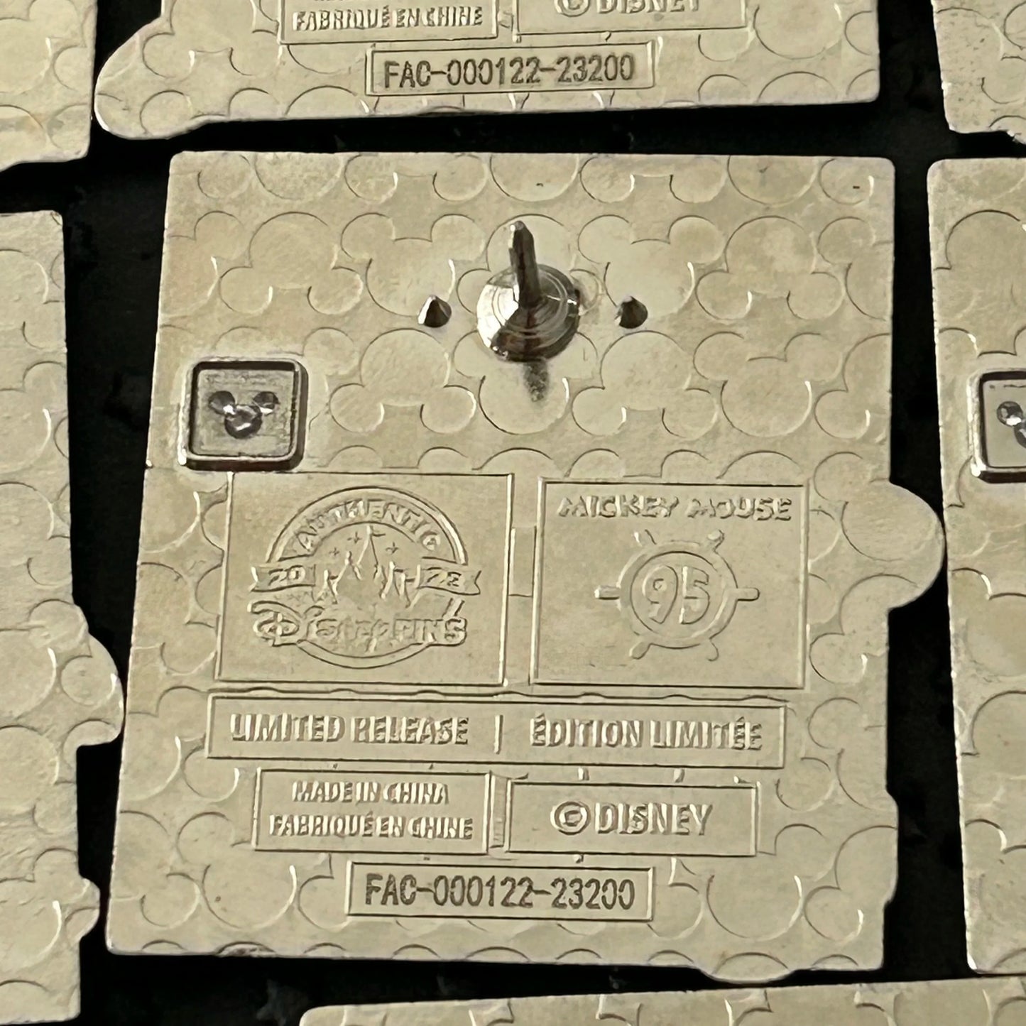 FULL SET - 10 Pins- Mickey and Minnie - 95 Magical Years - Film Strip - LR - Mystery Collection
