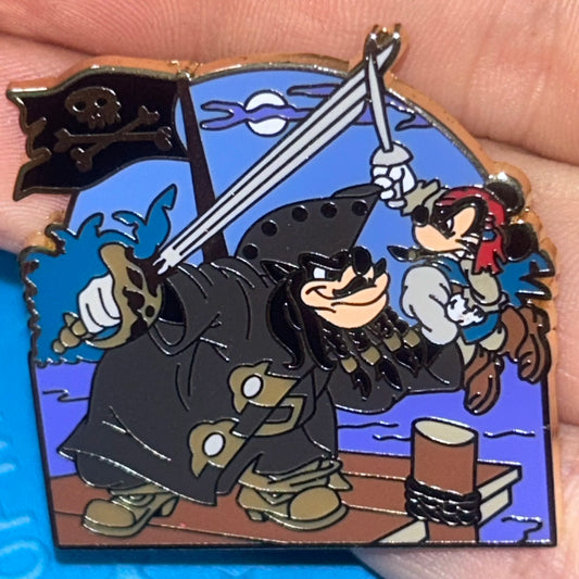 2011 - Pirates of the Caribbean- Pete and Mickey - Disney Pin