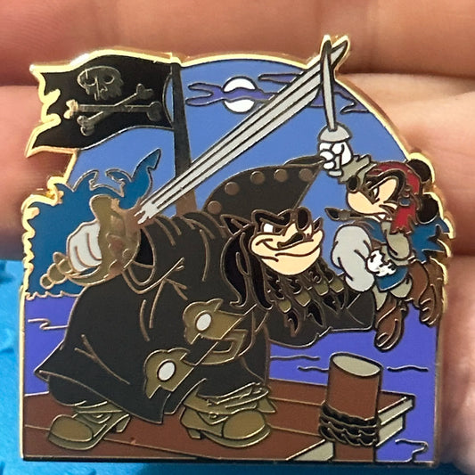 2011 - Pirates of the Caribbean- Pete and Mickey - Disney Pin