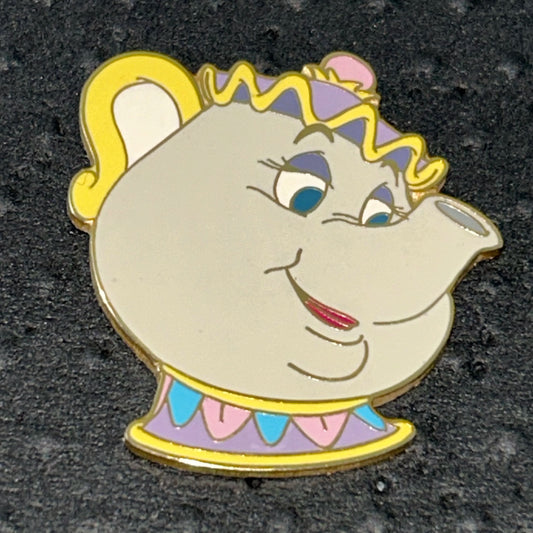 2001 - Mrs Potts - Beauty and the Beast - Retired Design - Disney Pin
