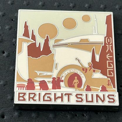 2023 - Galaxys Edge - Black Spire Outpost - Star Wars - Bright Suns - Pin