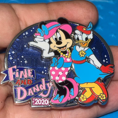 2020 - Daisy and Minnie - Fine and Dandy - LE 5,000 - Disney Pin