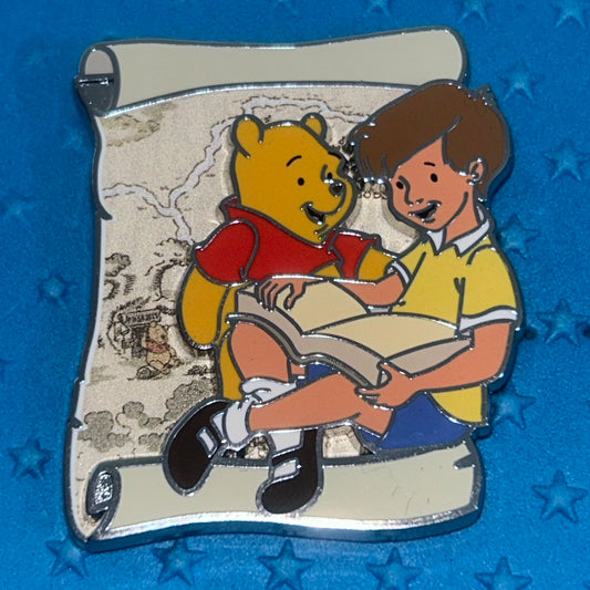 2023 - Christopher and Pooh Bear - Map - Disney Pin