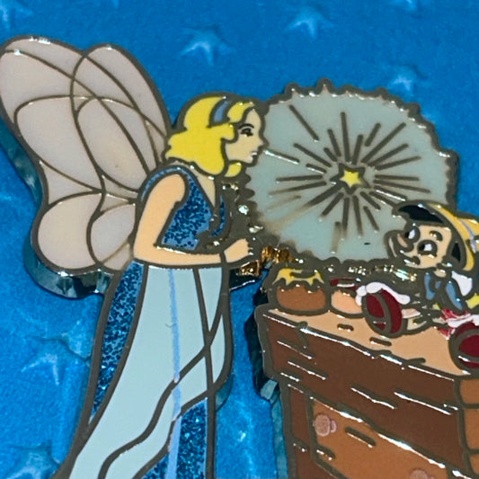 2022 - Pinocchio and Blue Fairy - Wish Upon A Stars- Pin