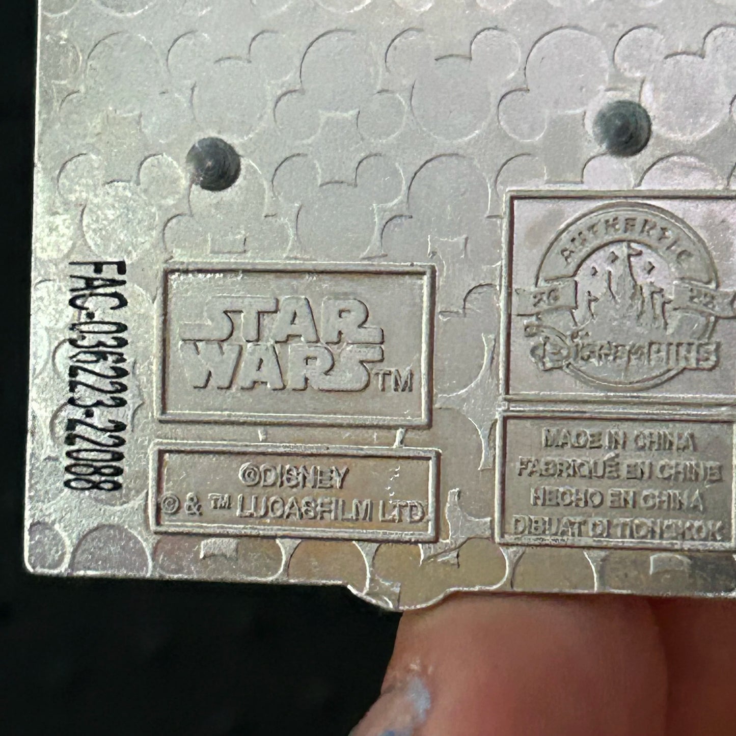 2022 - Pizza Smuggler - Star Wars - Pizza Box - Disney Pin