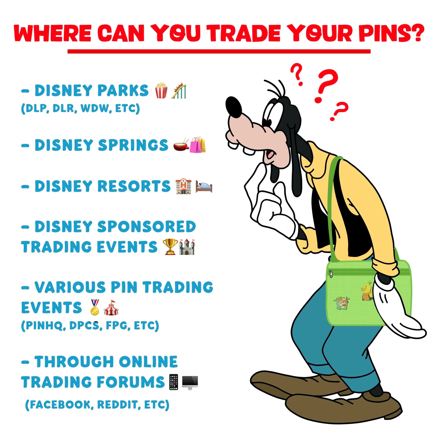 Bulk Disney Pin Lot (5 Pins)