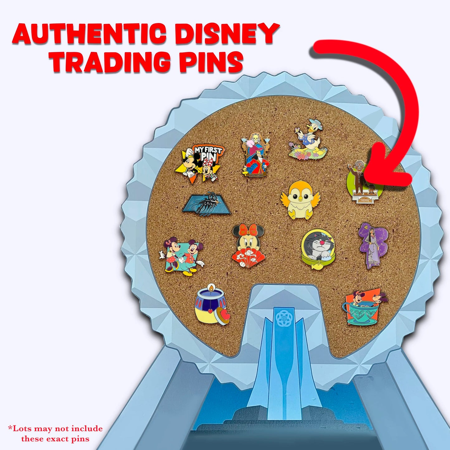 Bulk Disney Pin Lot (5 Pins)