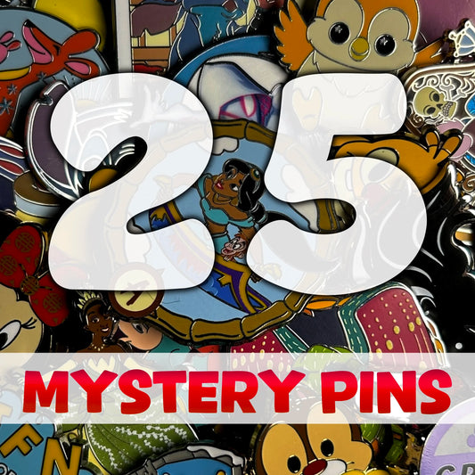Bulk Disney Pin Lot (25 Pins)