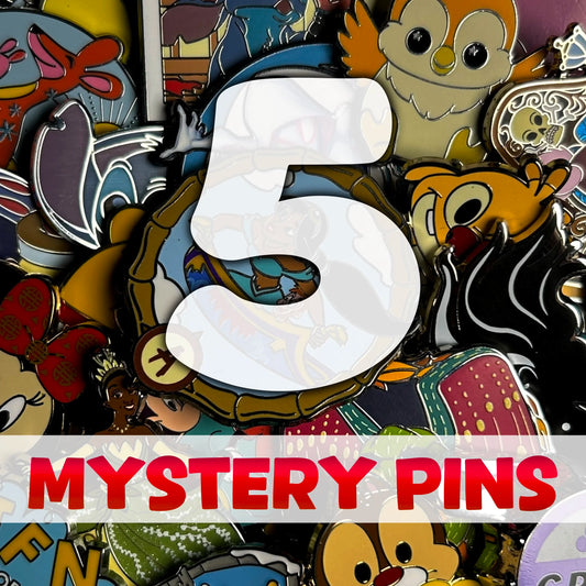 Bulk Disney Pin Lot (5 Pins)