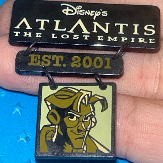 2001 - Miles - Atlantis The Lost Empire - Dangle - Disney Pin