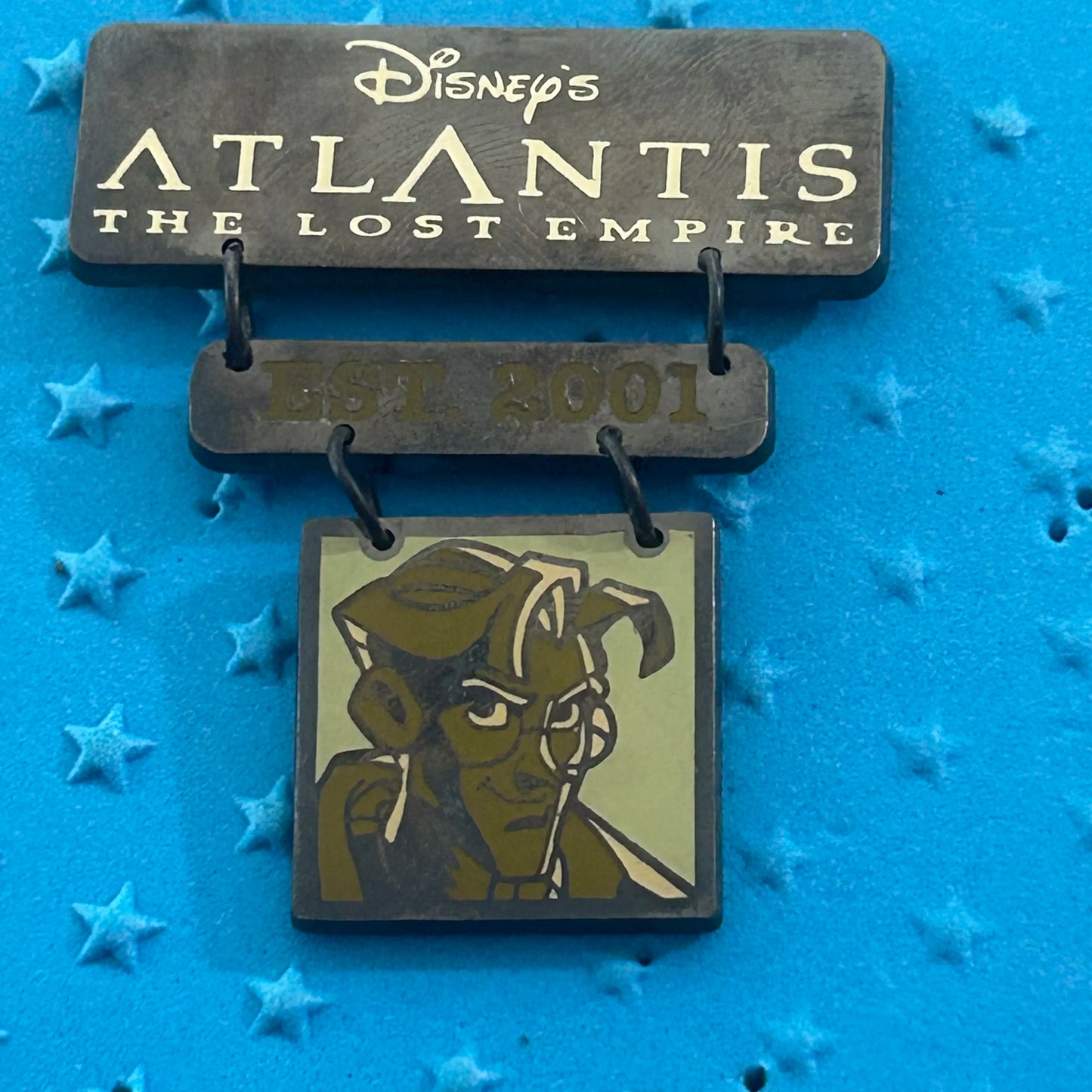 2001 - Miles - Atlantis The Lost Empire - Dangle - Disney Pin