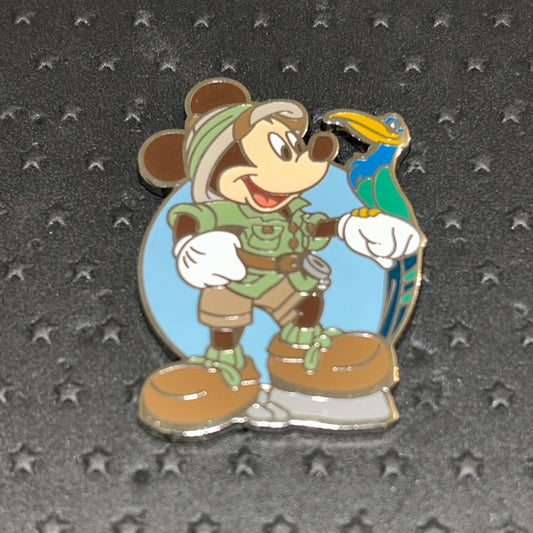 2020 - Mickey Mouse Explorer - Safari - With Tropical Bird - Disney Pin