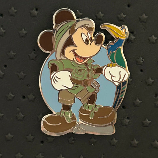 2020 - Mickey Mouse Explorer - Safari - With Tropical Bird - Disney Pin