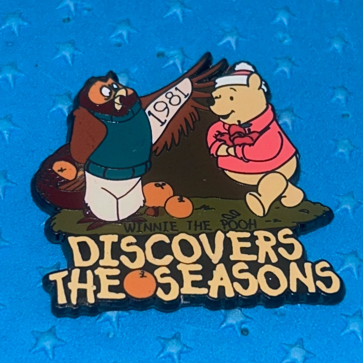 2001 - Winnie The Pooh - Discover The Seasons - Disney Pin