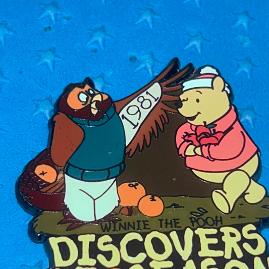 2001 - Winnie The Pooh - Discover The Seasons - Disney Pin